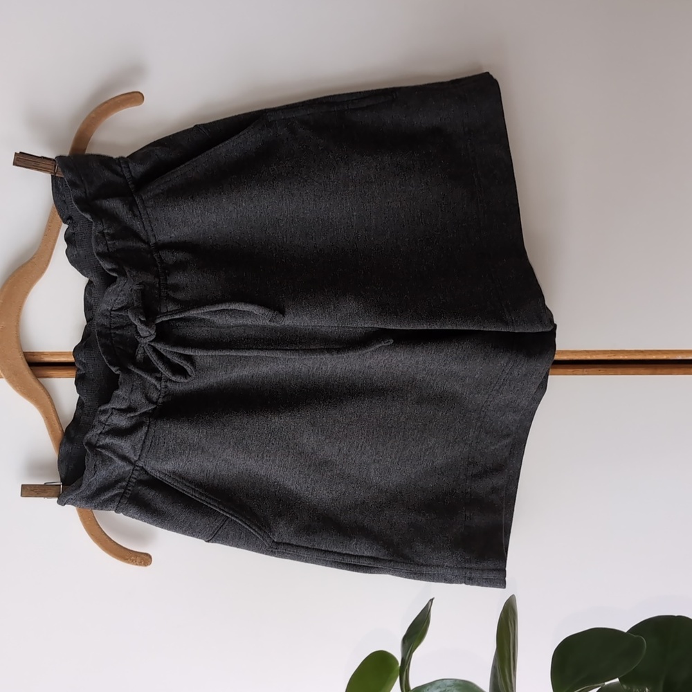Lululemon Hello Sunday Shorts 4 Heathered Mod Black Modal Stretch